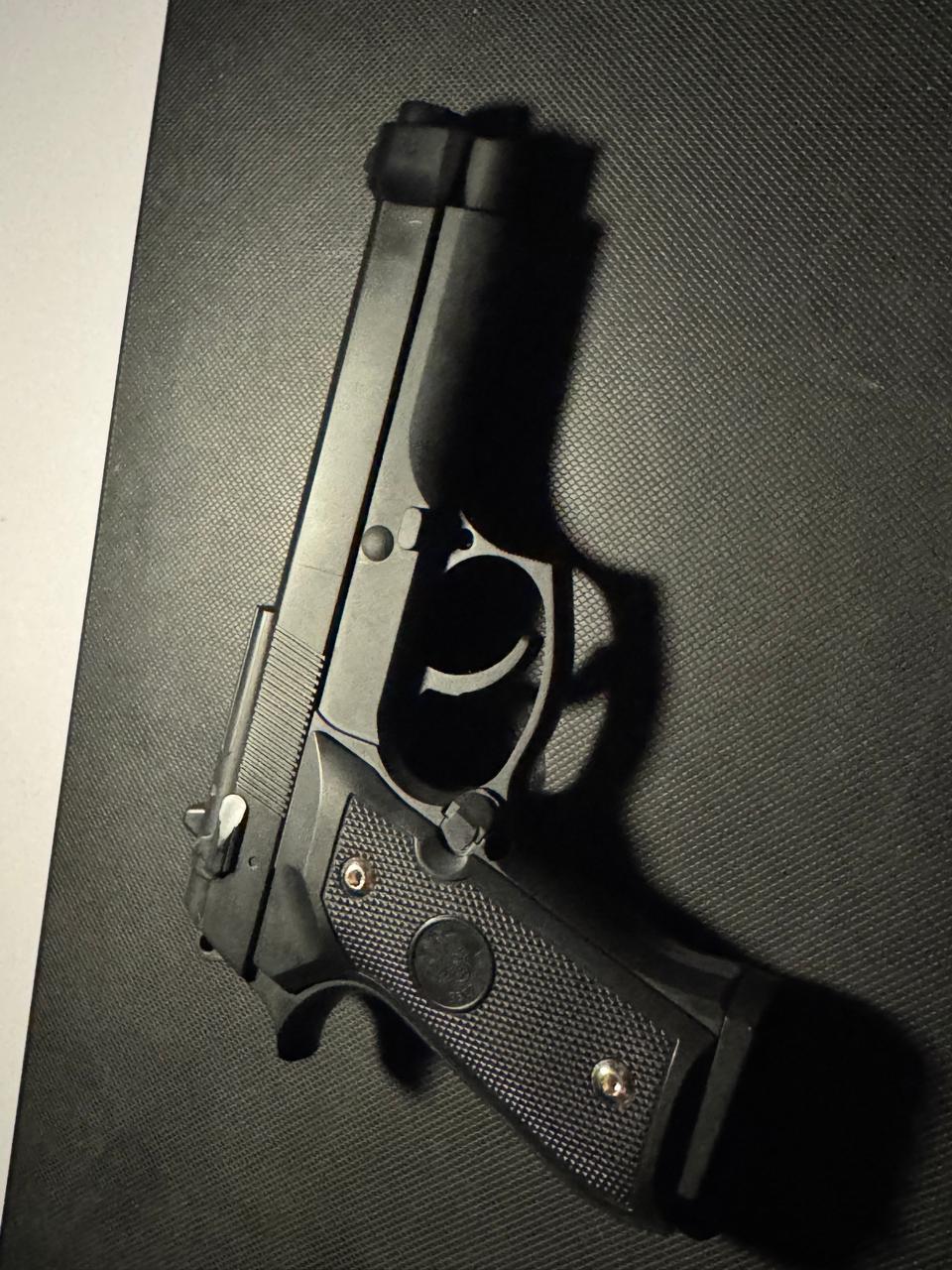 Petrio Beretta Gun Black Toy