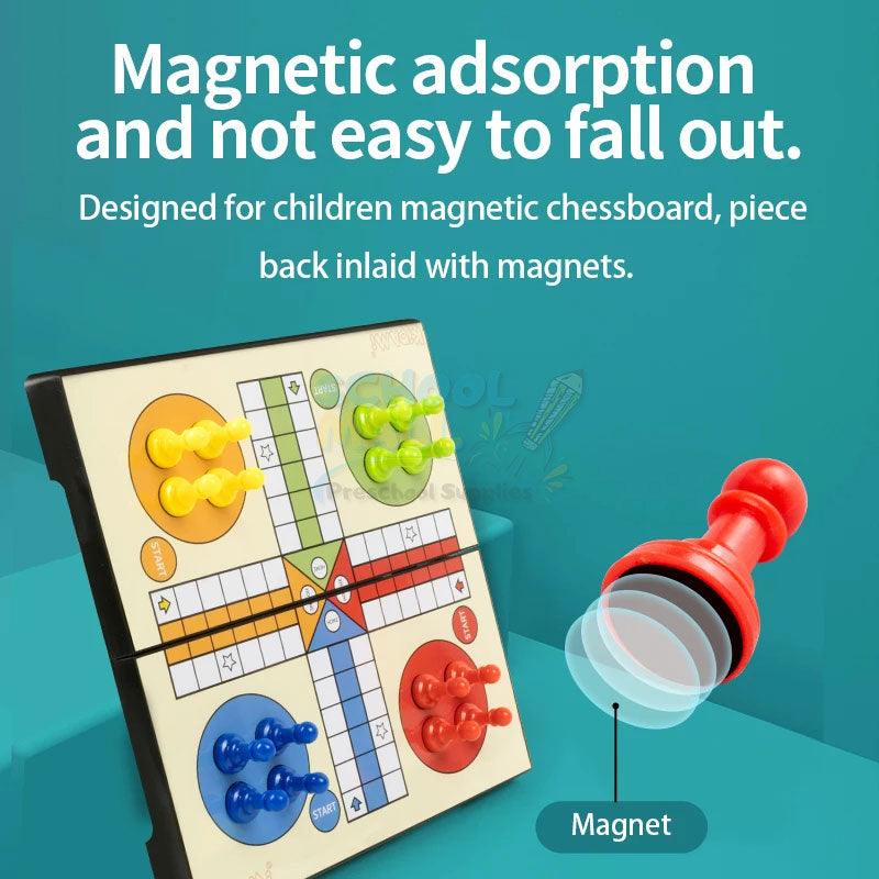 Magnetic Ludo Board Game Set