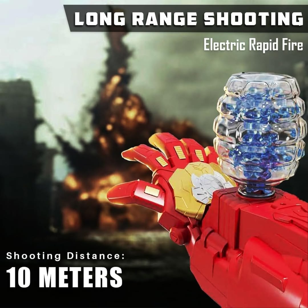 Iron Man Arm Gel Blaster Rechargeable Toy